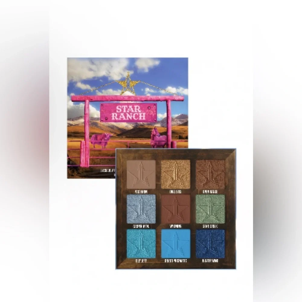 JEFFREE STAR COSMETICS. Mini Star Ranch Palette. New.